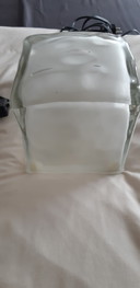 2x lampes de table glaçons