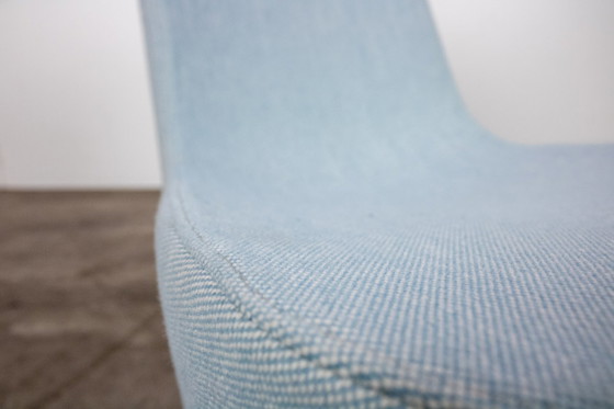 Image 1 of Vitra Monopod armchair by Jasper Morrison - bleu clair