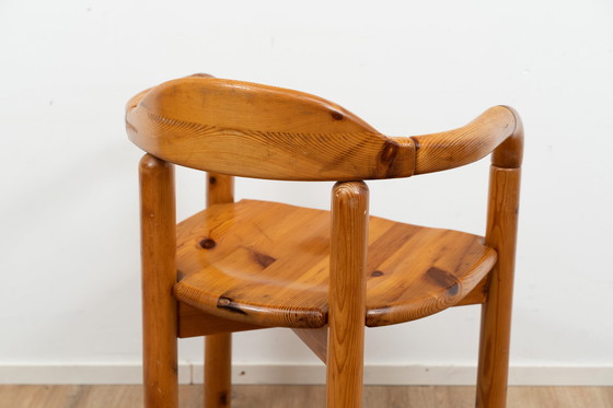 Image 1 of Wooden dining chair with armrests by Rainer Daumiller