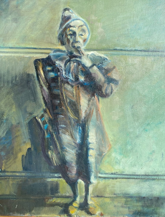 Image 1 of Gertie Janssen - Pierrot is smoking and slightly tipsy