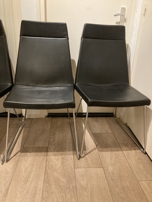 4 x Gerard van den Berg modèle Boo chaise de salle à manger