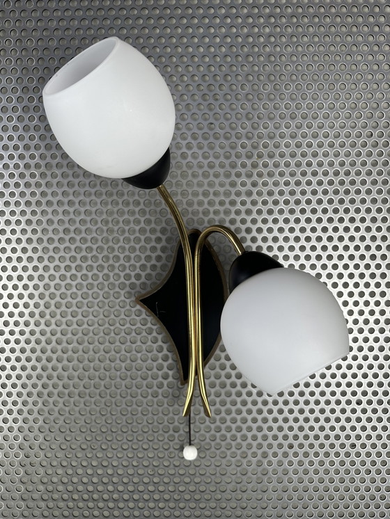 Image 1 of 2x Lampada da parete vintage