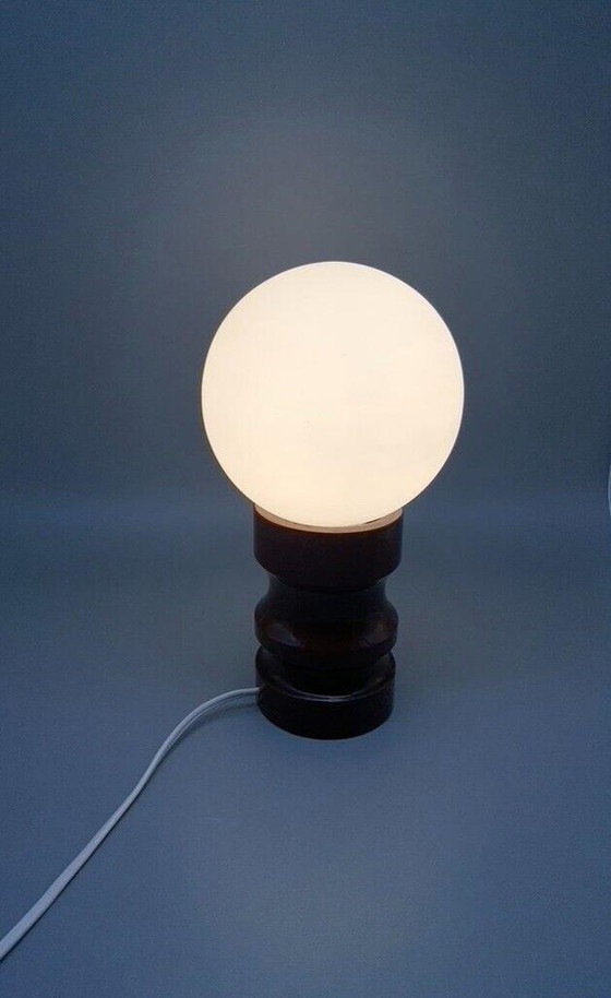 Image 1 of Space Age Table Lamp Lamp Ball Lamp Vintage