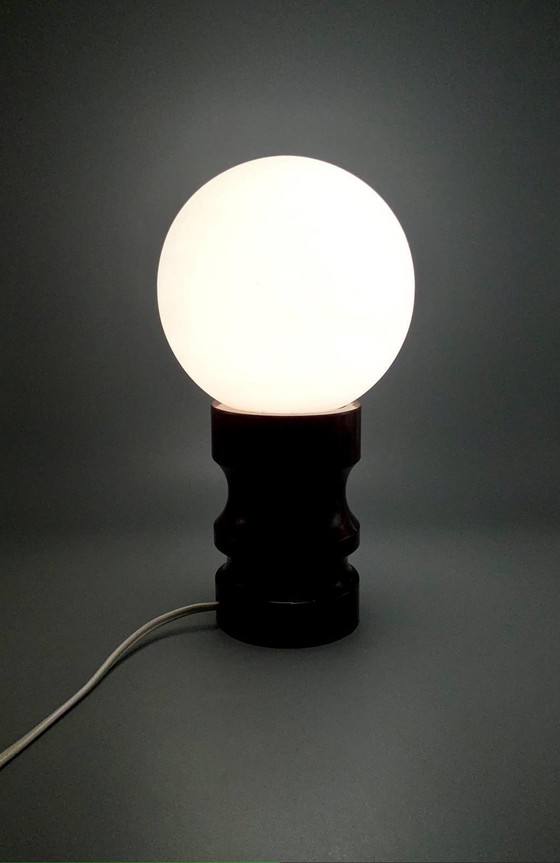 Image 1 of Space Age Table Lamp Lamp Ball Lamp Vintage