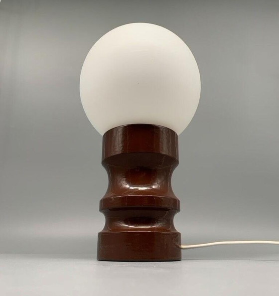 Image 1 of Space Age Table Lamp Lamp Ball Lamp Vintage