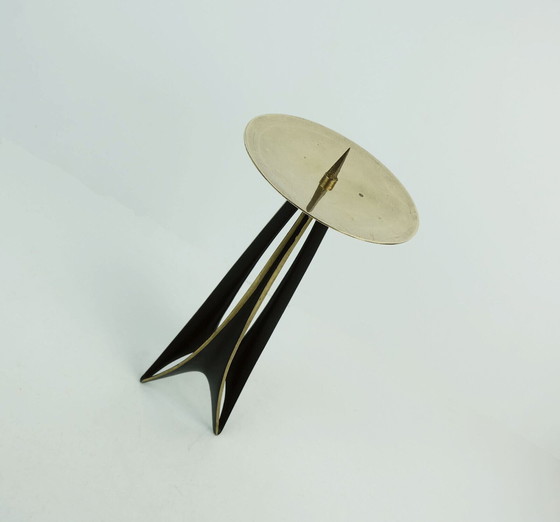 Image 1 of 1950s candle holder klaus ullrich faber & schumacher