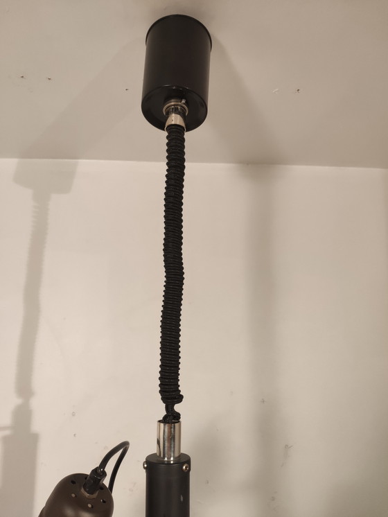 Image 1 of Mid Century hanging lamp with 3 spots