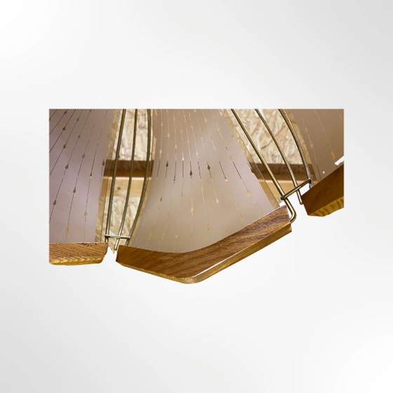 Image 1 of Ciondolo vintage in legno di teak