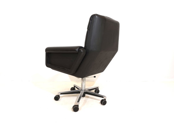 Image 1 of Mauser Seat 150 leather office chair by Herbert Hirche