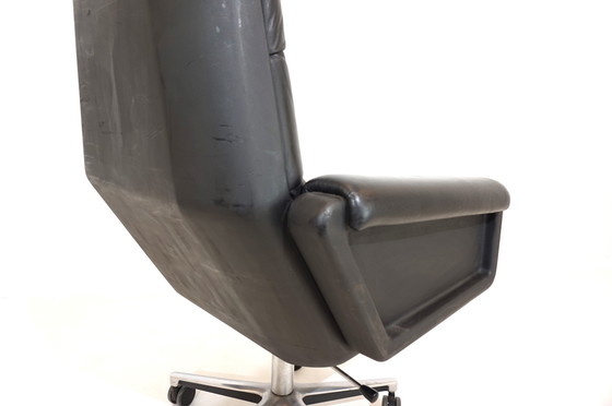 Image 1 of Mauser Seat 150 leather office chair by Herbert Hirche