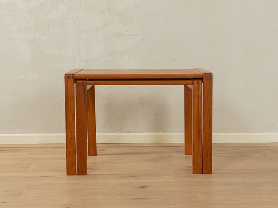 Image 1 of 2x solid nesting tables Made in Denmark