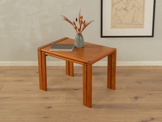 Image 1 of 2x solid nesting tables Made in Denmark