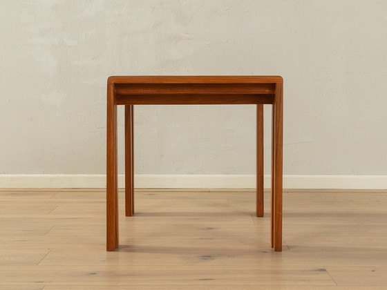 Image 1 of 2x solid nesting tables Made in Denmark