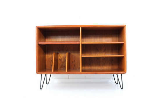 Image 1 of Dyrlund Danish Mid-Century Teak Media / Phono Sideboard with extendable shelf