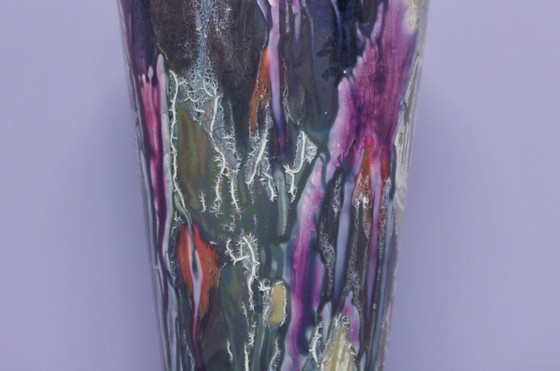 Image 1 of purple oil vase West Germany Scheurich