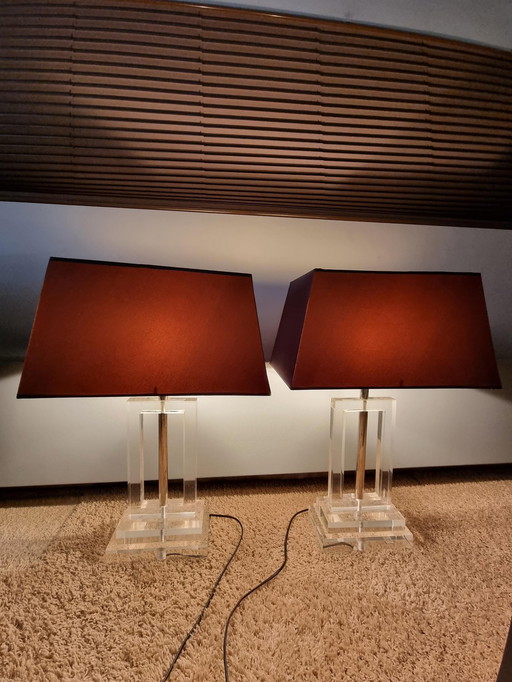 2x E.O.D Holland lampe de table