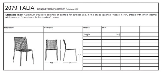 Image 1 of Zanotta Talia chair