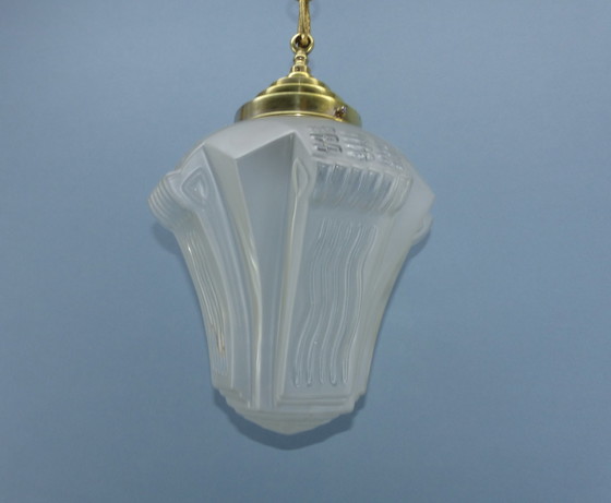 Image 1 of Art deco hanging lamp