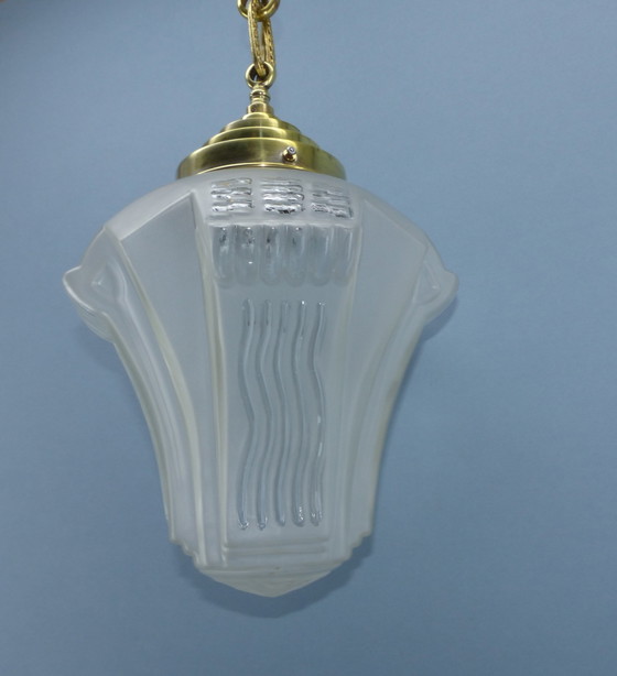 Image 1 of Art deco hanging lamp