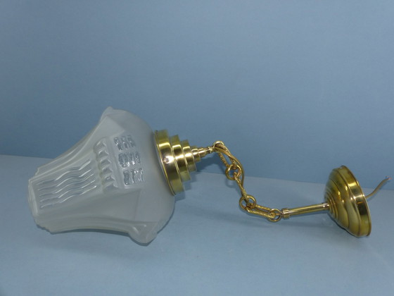 Image 1 of Art deco hanging lamp