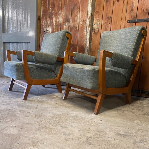 Fauteuils Set Design. Mid Century.