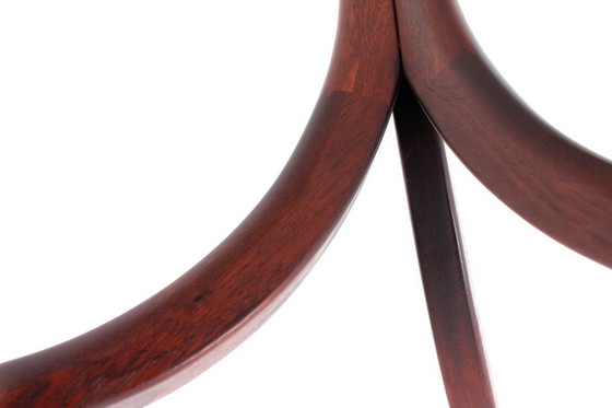 Image 1 of German Mid-Century Side Table, exotic woods