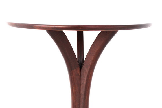 Image 1 of German Mid-Century Side Table, exotic woods