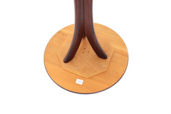 Image 1 of German Mid-Century Side Table, exotic woods