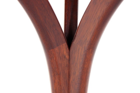 Image 1 of German Mid-Century Side Table, exotic woods