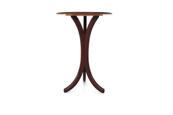 Image 1 of German Mid-Century Side Table, exotic woods