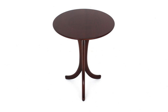 Image 1 of German Mid-Century Side Table, exotic woods