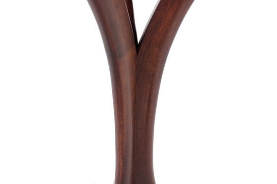 Image 1 of German Mid-Century Side Table, exotic woods