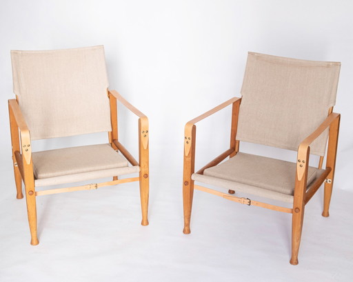 1x Kaare Klint Safari Chair