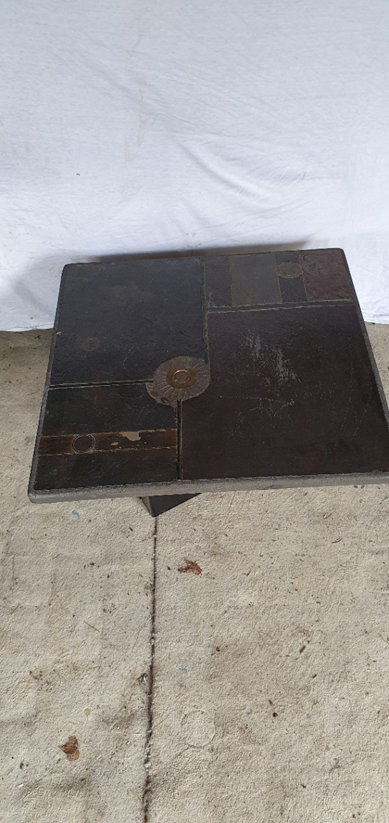 Image 1 of Vintage stone table