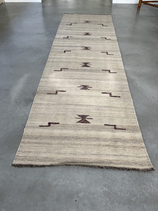 Hand-knotted rug