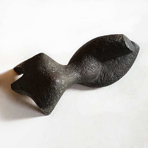 Abstract (Bronze Glaze) Female Nude