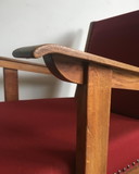 Vintage Dutch lounge chair