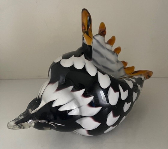 Image 1 of Shell glass sculpture after Charonia Tritonis