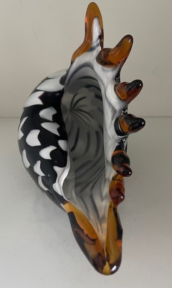 Image 1 of Shell glass sculpture after Charonia Tritonis