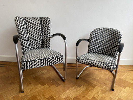 2x Gispen chair