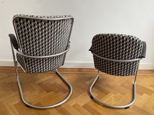 2x Gispen chair