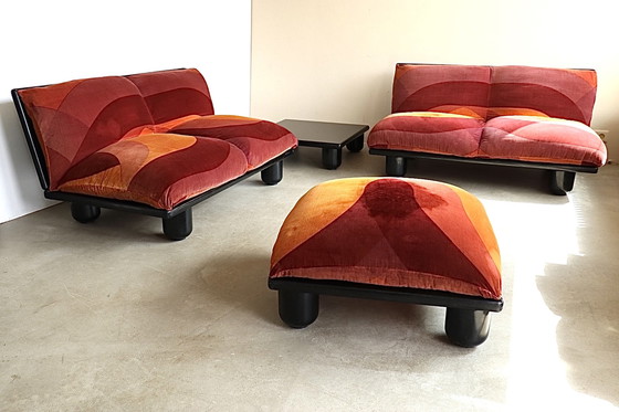 Image 1 of Carlo Bartoli for Rossi di Albizzate sofa set