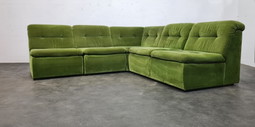 Vintage corner sofa, elements sofa
