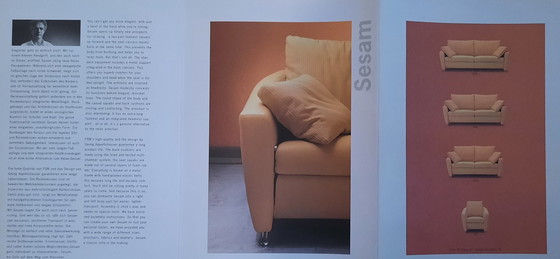 Image 1 of The Sede FSM Sesam 2-seater sofa with relax functions