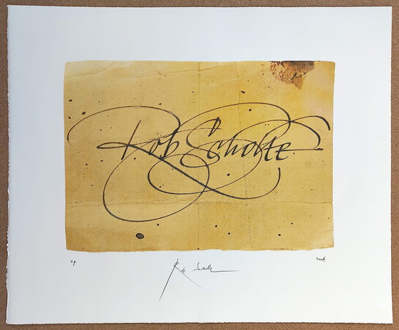 Image 1 of Rob Scholte - Signature, screen print (large)