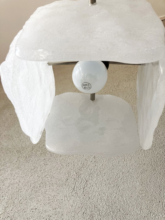 Image 1 of Vintage Kalmar ice cube hanging lamp