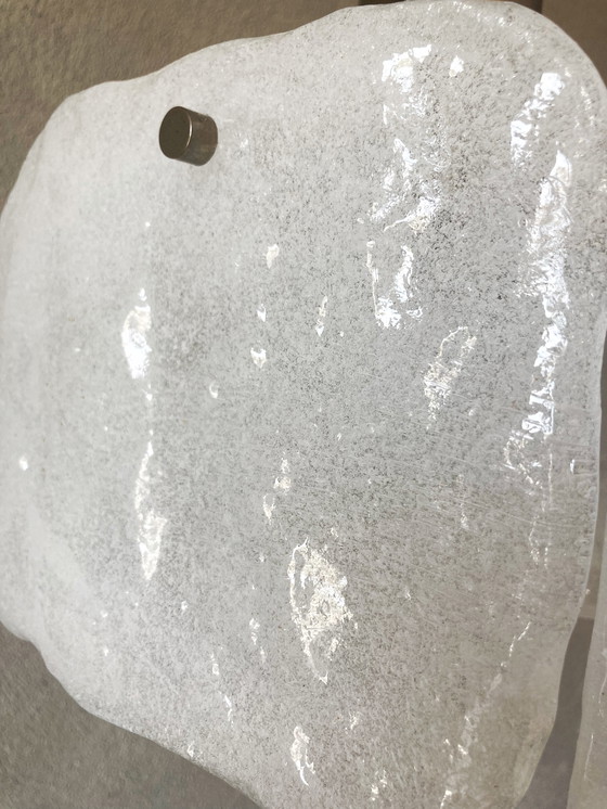 Image 1 of Vintage Kalmar ice cube hanging lamp