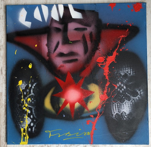 Fabian - Cool – schilderijen tekeningen, Canvas