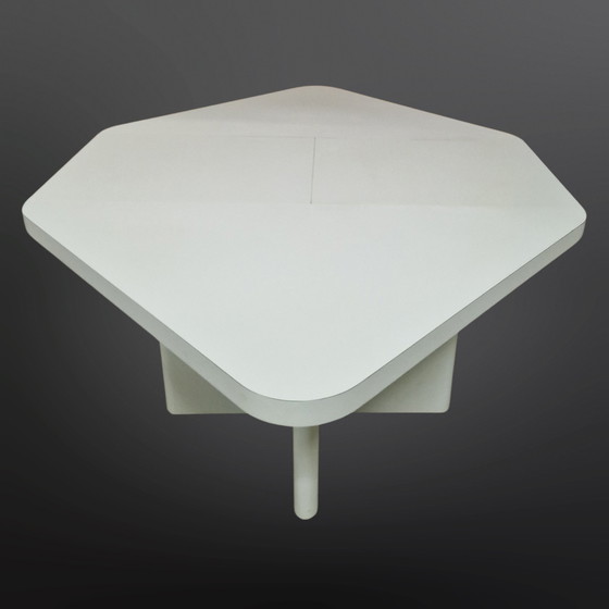 Image 1 of Post modern extendable dining table, Netherlands 1970s