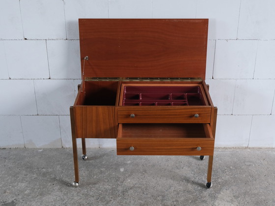 Image 1 of Vintage sewing cart